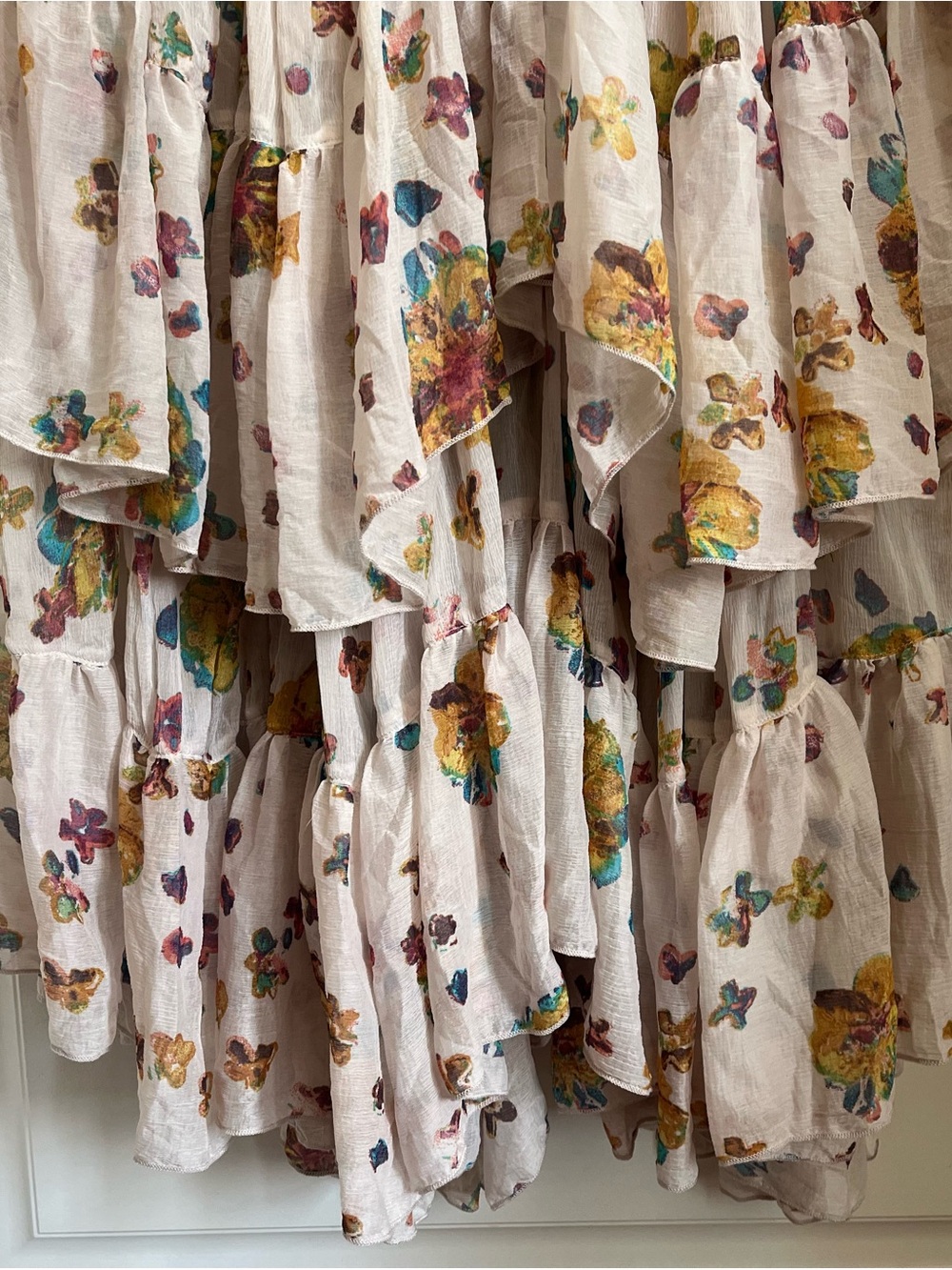 Free People Vintage Catching Glances Midi Dress - Picture 6 of 11